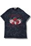 Oversize Feeling Berry Good Printed Washable T-Shirt, Unisex Summer Fruit Themed Retro T-Shirt