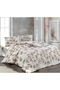 Crystal Double Ranforce Floral Duvet Cover Set Koza - 2