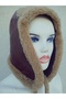 100% Sheepskin Eared Ushanka Genuine Lambskin Pilot Hat - 3