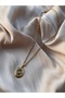 316 L Stainless Steel Zodiac Sign Necklace |   Gold Zodiac Sign Necklace |   Steel Zodiac Sign Necklace - 3