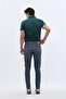 بنطال جينز بقصّة Slim Fit - أزرق باهت - 5