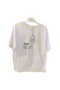 Boys' Summer Double Suit White Printed T-Shirt + Black Shorts (Age 10-13) Summer Sports Style - 2