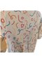 0.3Month 62cm Newborn Baby Rompers Organic Fabric Geometric Pattern Infant Jumpsuit with Snap Fasteners Long Sleeve - 3