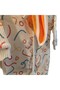 0.3Month 62cm Newborn Baby Rompers Organic Fabric Geometric Pattern Infant Jumpsuit with Snap Fasteners Long Sleeve - 2