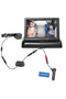 Baby Monitor Babi 4.3 Inch HD Foldable Car Rear View Monitor Reversing LCD TFT Display with Night Vi