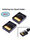 2pcs Mini Soldering Iron Stand Holder Welding Solder Soldering Stand With Clean Sponge For BGA So... - 8