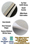 Non-Slip Sole Positive Energy Themed Washable Door Front-Bathroom Mat 40X60 cm - 2