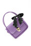 Lila Shk235 Faux Leather Single Compartment Scarf Gift Handbag and Shoulder Bag - 6