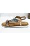 25Y173-1 Women's Evali Sole Stone Sandals - 6