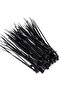 Nylon Plastic Network Cable Wire - 100 Pieces (Black, 250mm)