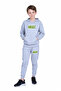 3-Piece Boy's Kangaroo Pocket Hooded Printed Tracksuit Set - 3