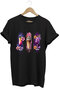 Milkshake and Cocktail Themed Colorful Summer Printed 100% Cotton Unisex Regular Fit T-Shirt