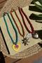 Zr Model 3 Color Rope Summer Necklace 42-52-53cm - 3