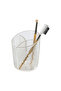 3-Section Durable Plastic Rain Designed Cosmetic Cup Organizer - 2
