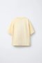 Children's Light Yellow T-Shirt with Strawberry Fields Print, 100% Cotton, Comfortable Fit, Short Sleeve Model - 2