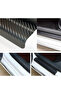 Door Inner Protection Carbon Printed 4Pcs Front Rear Set - Black