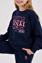 Licensed Girls' Top and Bottom 2 Piece Tracksuit Set - 4