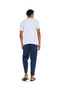 تيشيرت محبوك أبيض MNW - بنطال منسوج - مقاس S-XXL - 2