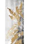 Amazing | Leaf Pattern Gray Bronze Elegant Model | Framed Tempered Glass Table Single Vertical - 2