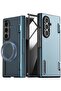 Terra Guard Modern Halo 360 for Samsung Galaxy Z Fold 7 case MagSafe compatible Ice Blue