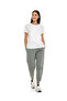 Ivory WB ROUND NECK GLAM TEE 8-18 - 4