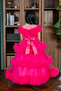D' Daniela - Premium Collection-Eliana Pink Long Party Gown - 5