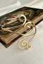 Gold Color Spiral Motif Adjustable Arm Accessory (Diameter: 9cm) - 3