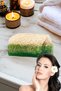 100% Handmade Natural Pumpkin Fiber Aloe Vera Soap 120 Gr - 3