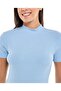 WB HIGH NECK SS RIB TEE 8-18 - 5