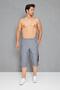 Men's Stripe Detailed Pocket Micro Sea Capri Gray 2668-g - 7