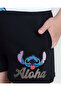 Black Stitched Shorts For Girls 10-15 - 4