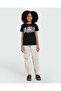 Black Graphic Tee – Modern Style For Girls - 2