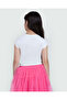 Girls’ Tee With Subtle Slogan – White - 3