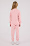 Licensed Girls' Top and Bottom 2 Piece Tracksuit Set - 6