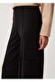 Wide-Leg Trousers With Raised Stitching - 4
