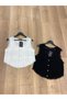 Rengastyle Women's Lace Detail Buttoned Knitwear Vest