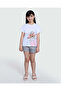 Light Grey Cargo Shorts For Teens By