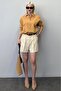 Mad Girls Camel Oversize Shirt Mg1369 - 2