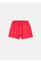Fleece Shorts With Drawstring