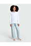 Girls’ Long Sleeve Polo In White – Classic - 2