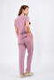 Top Size Lycra U Neck Bat Sleeve Nurse and Doctor Uniform Set Scrubs Hospital Uniform - 3