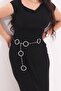 Women's Gold Pearl Ring Adjustable Chain ​​Belt Pmkm25770 - 3