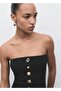 Strapless Dress Stone Buttons - 6