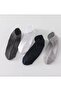 Bamboo Men's Ultra Comfort Seamless Anti-Sweat Booties Socks 5'Pair - 3