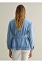 Denim Shacket With Belt - 3