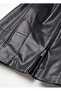 Biker Jacket With Shiny Effect - 3