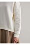 Sweatshirt With Floral Embroidery - 4