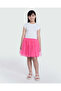 Mesh Skirt In Sangria Sunset By
