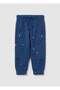 Fleece Joggers With Drawstring And Print
