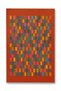 Mosso Multicolor Checkered Patterned Woven Base Modern Decorative Carpet Mosso100